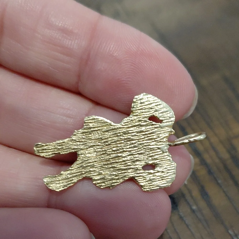 Cabbage Patch Doll 1 Gram Gold Charm - Picture 2 of 5